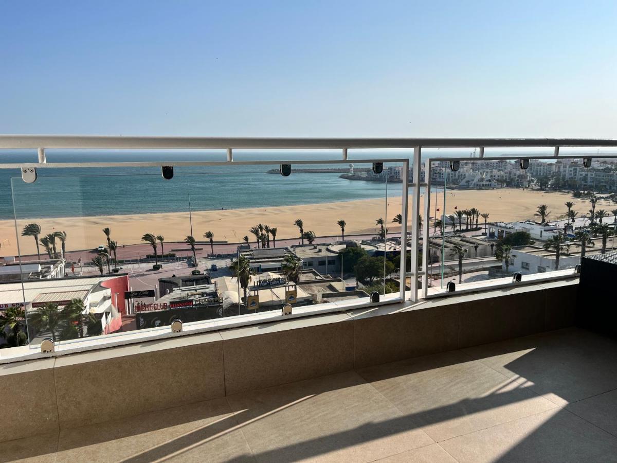 Luxury Apartment 105Sqm Terrace Seafront Wifi Unlimited อกาดีร์ ภายนอก รูปภาพ